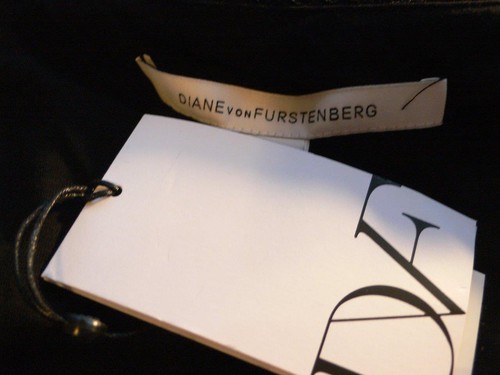 Falda lápiz Diane von Furstenberg encaje negro DVF Cloe $268 nueva con etiquetas 14 - Imagen 10 de 12