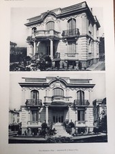 Villa Primerose à Nice en 1920 Architecte J. Durand Nice Alpes Maritimes
