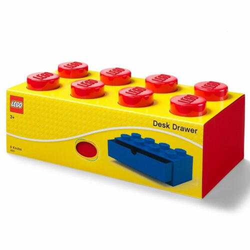 OFFICIAL LEGO BRICK STORAGE DRAWER 8 RED DESK 5711938032012 | eBay