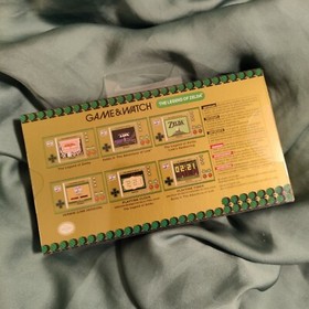 Nintendo Game and Watch Legend of Zelda, II, Link's Awakening NEW SEALED CIB