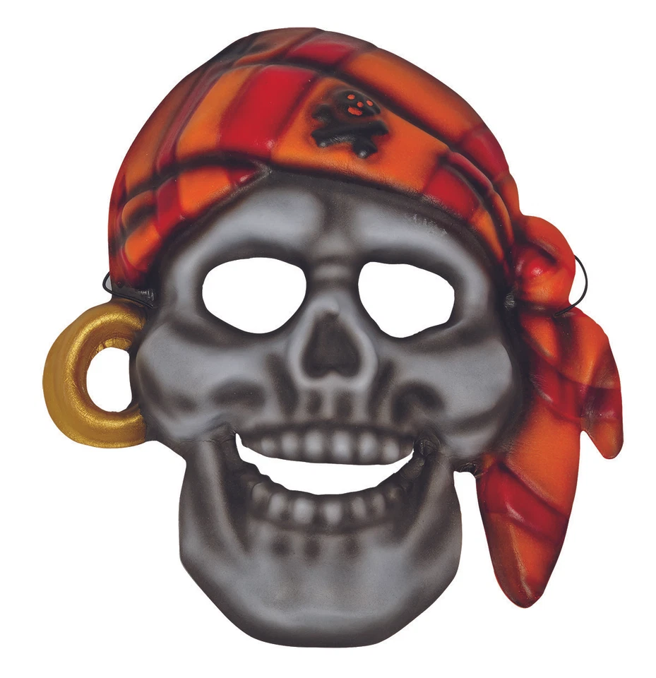 Mottoland 64021 - Piratenmaske, Maske mit Gummiband, Kinder Kostüm Zubehör Pirat - Bild 1 von 2