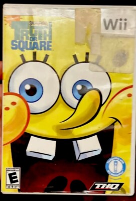NINTENDO Wii- SPONGEBOB'S TRUTH OR SQUARE
