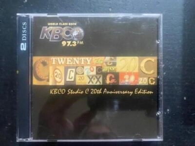 KBCO Studio C 20th ANNIVERSARY 2CD Live JAMES TAYLOR Kenny Loggins LESH ~SEALED