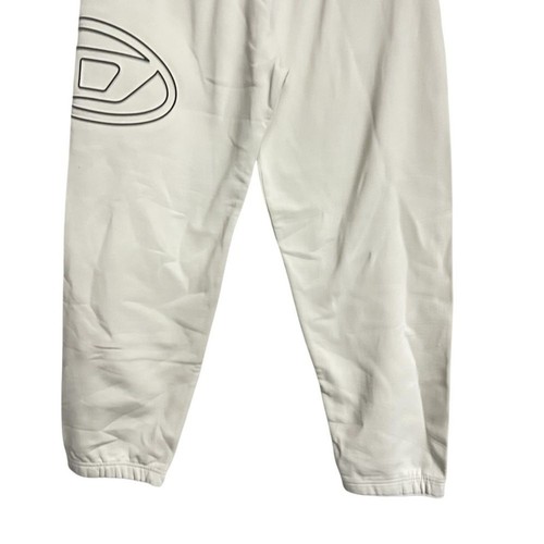 New Youth Diesel Logo Print Cotton Track Trousers Pants - Picture 3 of 6