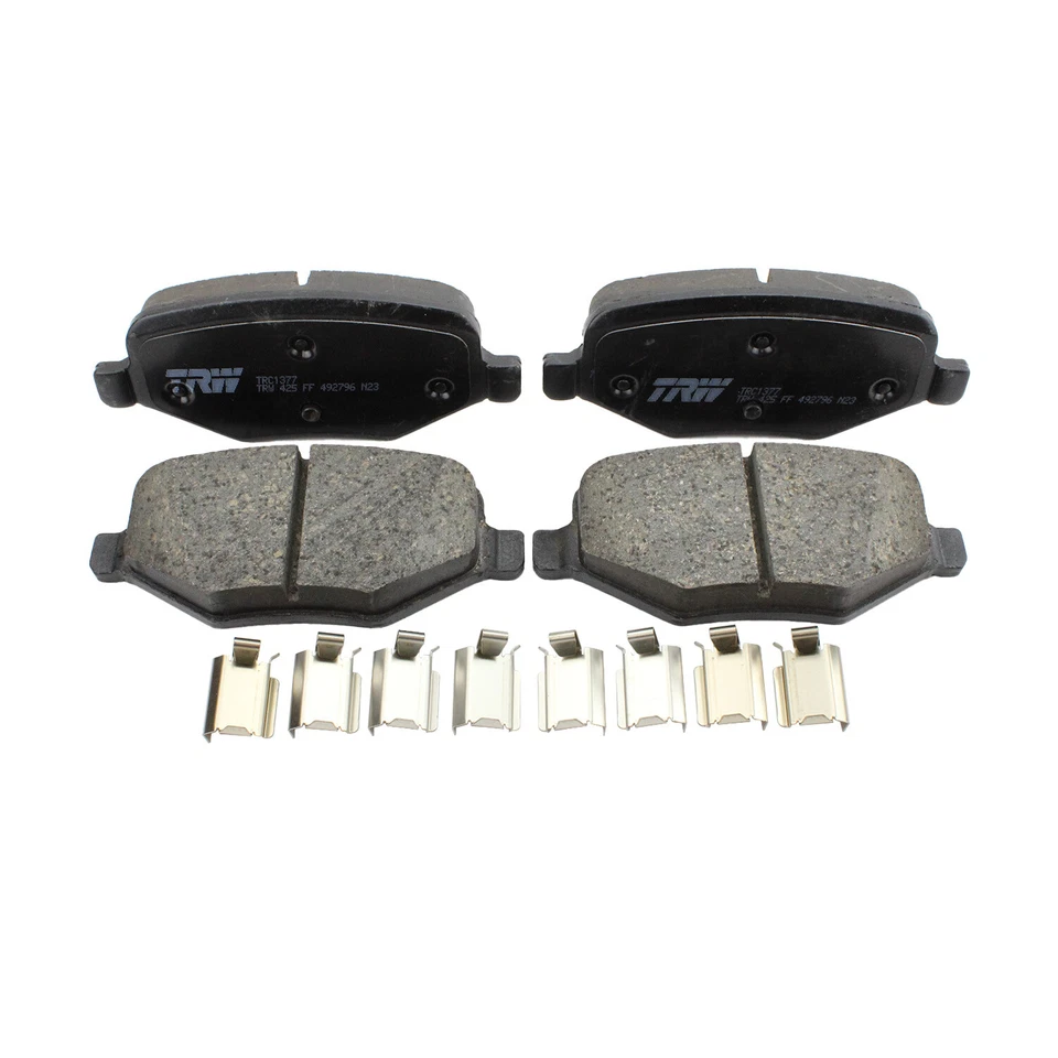 Juego de pastillas de freno traseras de cerámica TRW Pro para Ford Explorer Flex Taurus Lincoln MKT MKS Foto 2 de 4