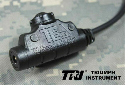 TRI TEA Tactical U94 V2 6PIN PTT Adapter Cable for PRC152/148 Radio Fit  Vest Ver