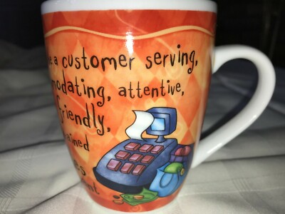 H&H History & Heraldry $1 MILLION DOLLAR SALES ASSISTANT 12oz Coffee Mug Cup 4''T