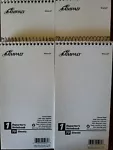 Pocket size 4x8  Lot of 4  Reporter Pad Spiral Notebook   70 Sheet Pitman Ruled 