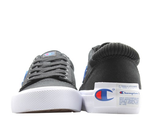 Champion Life™ Fringe Lo Canvas Black Big Kids Sneakers CP100552Y - Picture 6 of 7