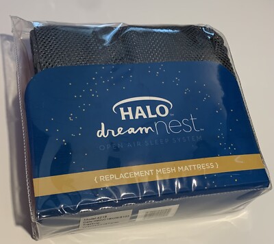 HALO DreamNest Replacement Mesh Mattress Gray NEW