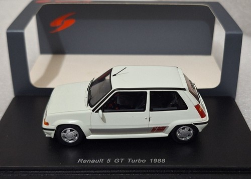 Renault 5 GT Turbo Pearl White 1988 1:43 Spark S3858 EXTREMELY RARE!! - Picture 15 of 19