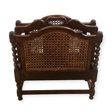 Handsome Vintage Magazine Rack / Canterbury