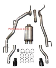 Performance CatBack Dual Exhaust Fits 09-22 Dodge RAM 5.7 - 14" MaxFlow Muffler