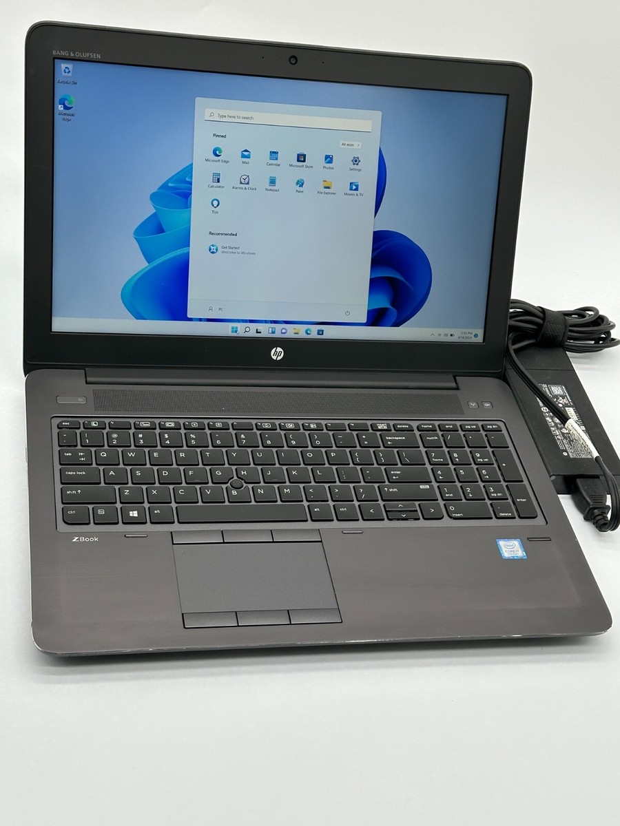 HP ZBook G4 Workstation Core i7-7700HQ, 32GB RAM 512 SSD NVIDIA