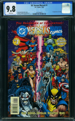 DC vs Marvel #1 CGC 9.8 - 1st ACCESS - 1996 Wolverine X-Men Avengers P7 ...