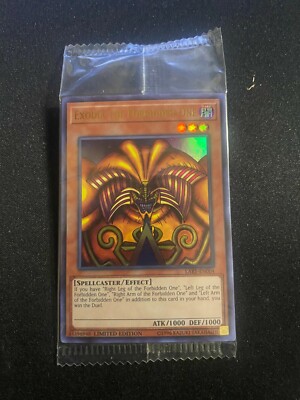 Exodia the Forbidden One Ultra Rare Sealed LART-EN004 Lost Art Near Mint Yugioh