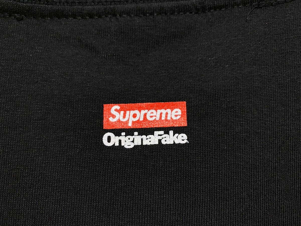 Supreme kaws ORIGINAL FAKE Logo tee 2011 | eBay