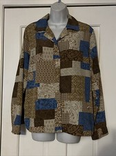 Joanna Women’s Tops Size Large Long Sleeves Button Up