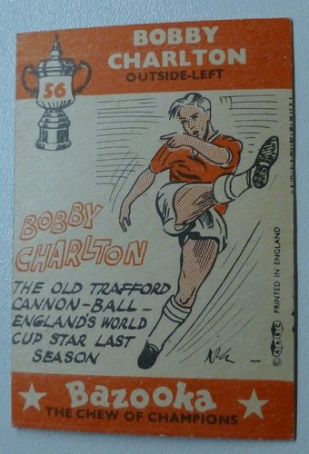 A. & B. C. Gum 1962 Footballers ( Bazooka ) Odd Cards LAST ONE see Menu - Picture 29 of 35