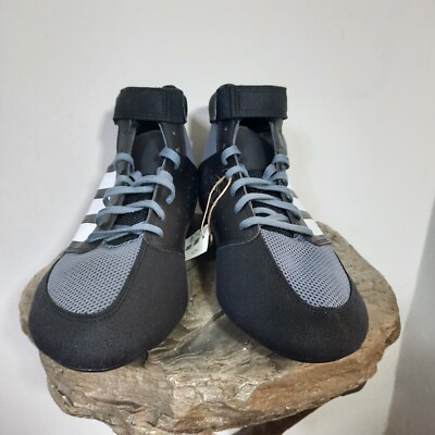 その他 N NWT adidas Mat Hog 2.0 Mens Wrestling Shoes Black Gray Size 11.5