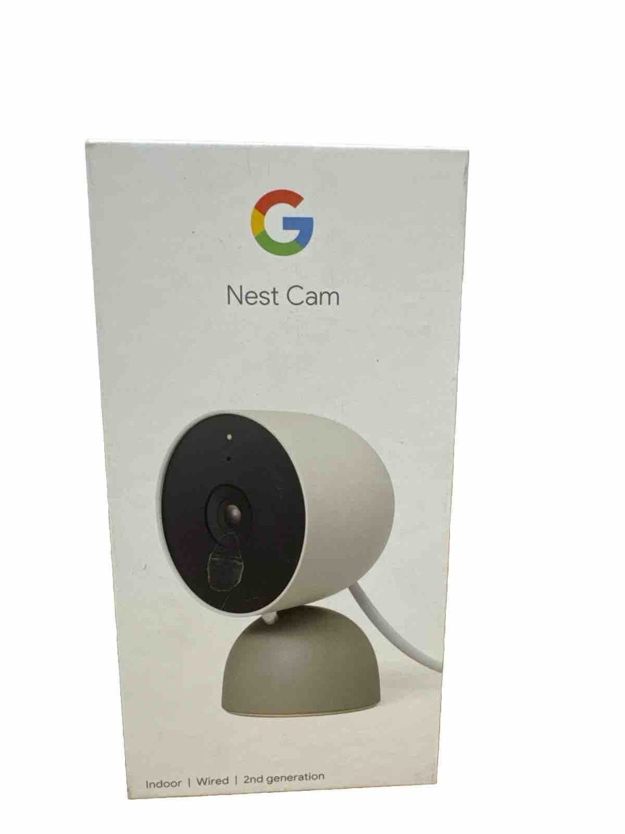 Google - Nest Cam Indoor Wired Security (2nd Gen) Camera - Linen | eBay Google - Nest Cam Indoor Wired Security (2nd Gen) Camera - Linen | eBay