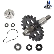Water Pump Impeller Shaft Gear Kit Fits For Yamaha YZ250F 5NL-12459-00-00