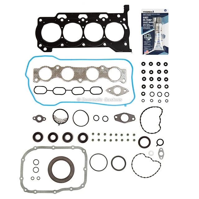 Fit 10-15 丰田普锐斯 V 雷克萨斯 CT200h 1.8L 混合 DOHC 全垫圈套装 2ZRFXE — 第 2/4 张图片