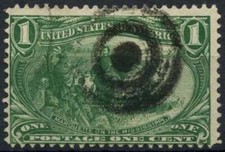 USA 1898 SG#291, 1c Trans-Mississippi Exposition Used #E2288