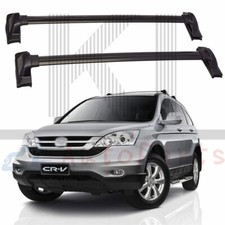 Black Top Roof Rack Cross Bar For 2007-2011 Honda Crv Ex Lx Ex-l Luggage Carrier Black Top Roof Rack Cross Bar For 2007-2011 Honda Crv Ex Lx Ex-l Luggage Carrier