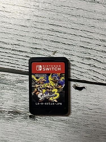 Splatoon 3 Nintendo Switch Japan Version Multiplayer Shooter Ink Action no case