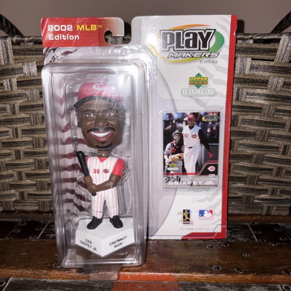 Cincinnati Reds Baseball Ken Griffey, Jr. Vintage Sports Bobble