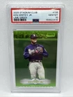 2025 Topps Stadium Club - Ken Griffey Jr #135 Lime Green Foil PSA 10 POP 1!!!!