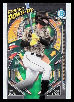 Ethan Salas 2024 Bowman Prospect Power-Up #PP-11 San Diego Padres
