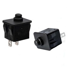 2 Pcs 6volt 12volt 2Pin Plunger Type Power Wheel Foot Pedal Switch Accelerator