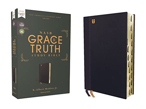 NASB the Grace and Truth Study Bible, Red Letter, 1995 Text, Thumb Indexed, ... - Image 7