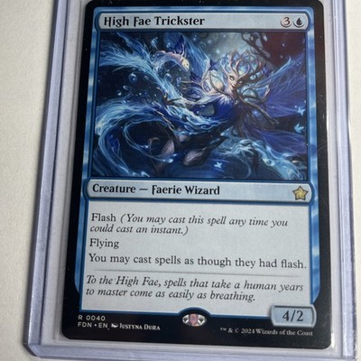 High Fae Trickster Foundations Regular Card #40 NM Condition MTG FDN