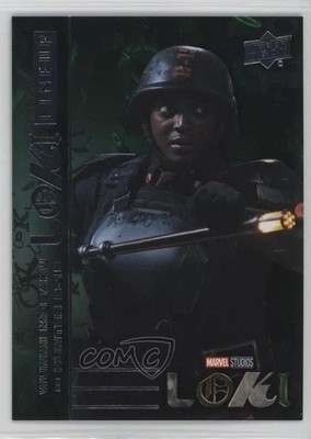 2023 Upper Deck Loki Season 1 Loki Lineup as Hunter B-15 Wunmi Mosaku #LL-6 1b9b
