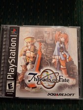 Threads of Fate Sony PlayStation 1 Cib Great Condition!
