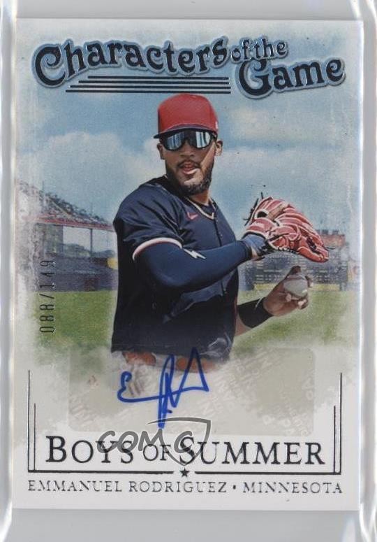 2024 Boys of Summer Characters the Game Signatures Emmanuel Rodriguez Auto 0rc9