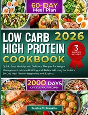 Low Carb High Protein Cookbook: 2000 Days of ...