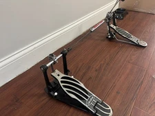 GIBRALTAR KICK BASS DRUM SET PEDAL DUAL CHAIN DRIVE DOUBLE 6711DB