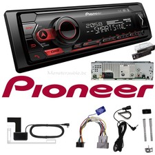 Pioneer MVH-S420DAB mit DAB+ Antenne Autoradio USB Bluetooth Auto Radio 1-DIN