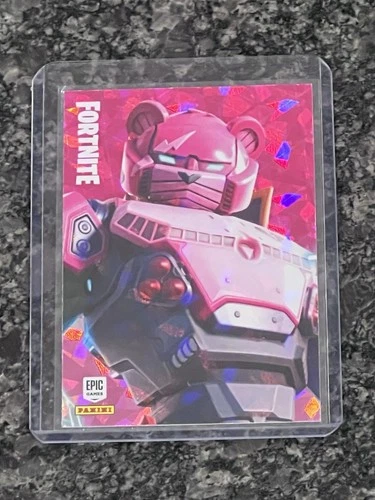 2020 Fortnite Series II Printed in Italy Crystal Shard Mecha Team Leader #119