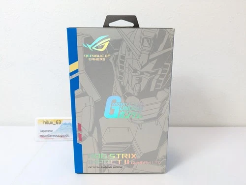 ASUS ROG Strix Impact II GUNDAM EDITION 90MP0260-BMUA00 6 Buttons 1 x Wheel USB - Picture 3 of 24