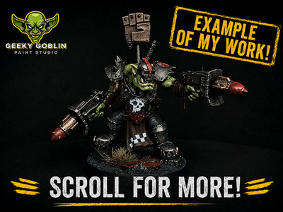Warhammer 40K Kill Team: Orks Wrecka Krew Pro Painted Commission