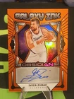 2024-25 Obsidian #GI-IZL Ivica Zubac Galaxy Ink Electric Etch Orange Flood 12/99