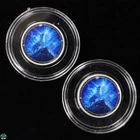 Lot of 2 Colorized Silver Rounds - 1/10th oz 0.999 Fine