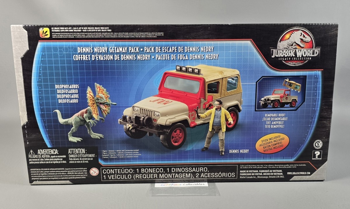 Jurassic World Legacy Collection DENNIS NEDRY Getaway Pack 2020