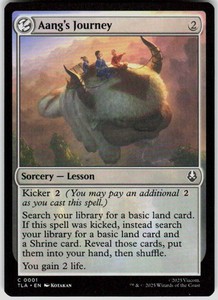Aang's Journey #1 Common Avatar: The Last Airbender MTG