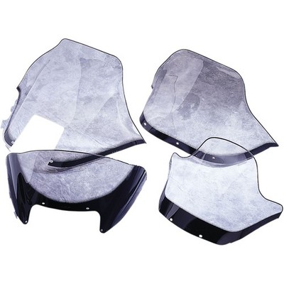Snostuff Windshield - Smoke - Black Graphic 450-167-03